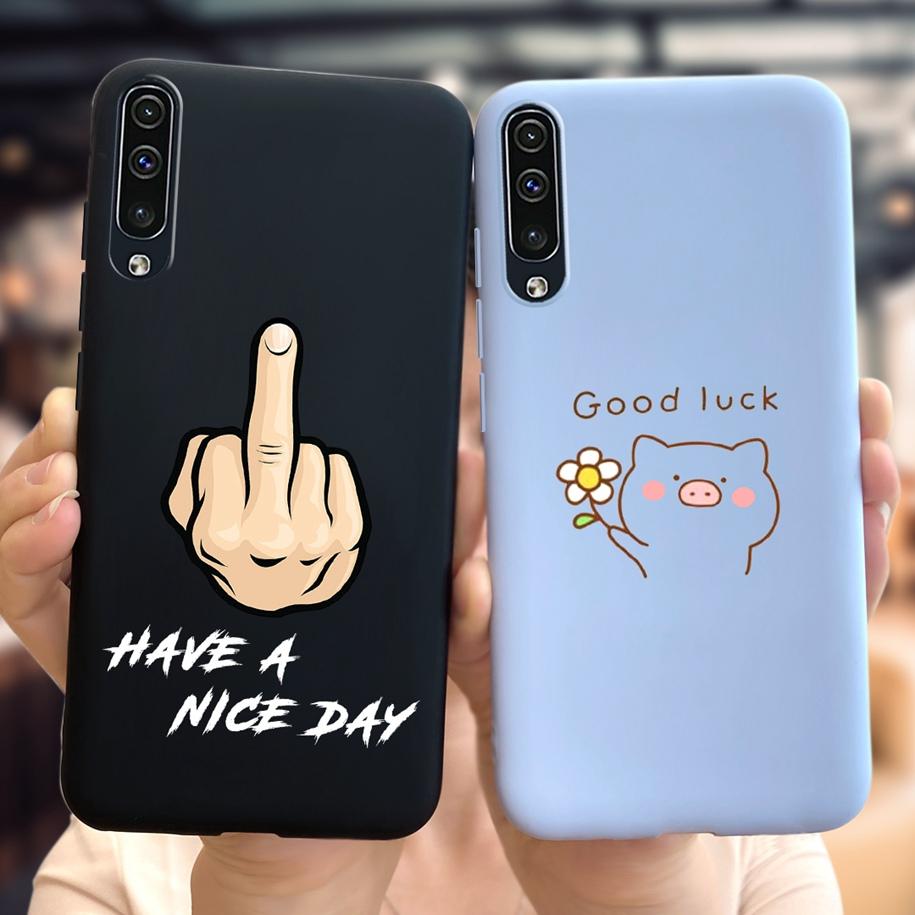 For Samsung Galaxy A70 Case Soft Rubber Tpu Phone Case Purple Lavender Cover For Samsung A70 2019 Case A 70 Back Cover A70s Case