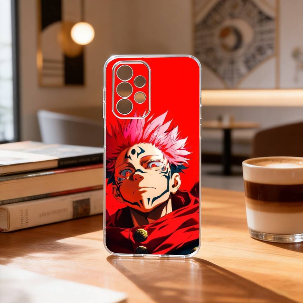 J-Jujutsu K-Kaisen Itadori Y-Yuji Phone Case For Samsung S25,S24,S21,S22,S23,S30,Ultra,S20,Plus,Fe Transparent Cover