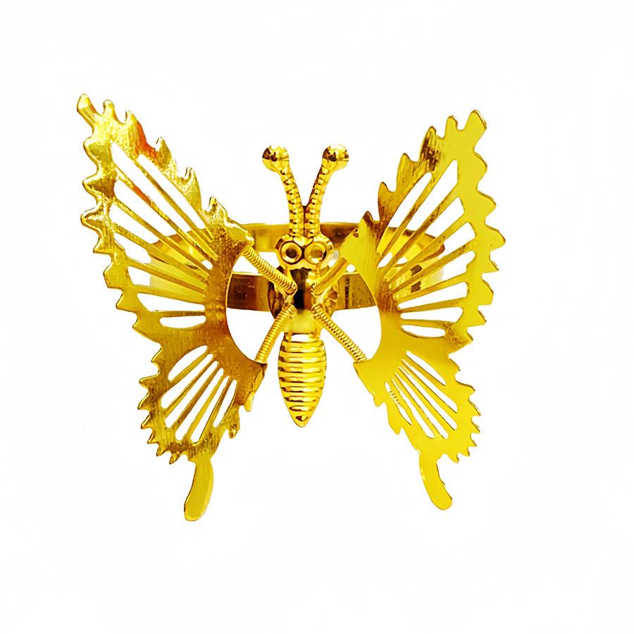 

Кольца для салфеток с бабочками для свадеб и сервировки стола в отеле