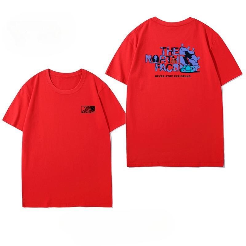 

Футболки для походов на открытом воздухе, Летняя одежда для пар из чистого хлопка с короткими рукавами, Спортивные футболки с полурукавами для скалолазания XXXL