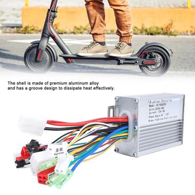 36V 48V 350W Brushless Controller Intelligent Electric Bike Motor Controller for Electric Bicycle Scooter Cycling Accessories