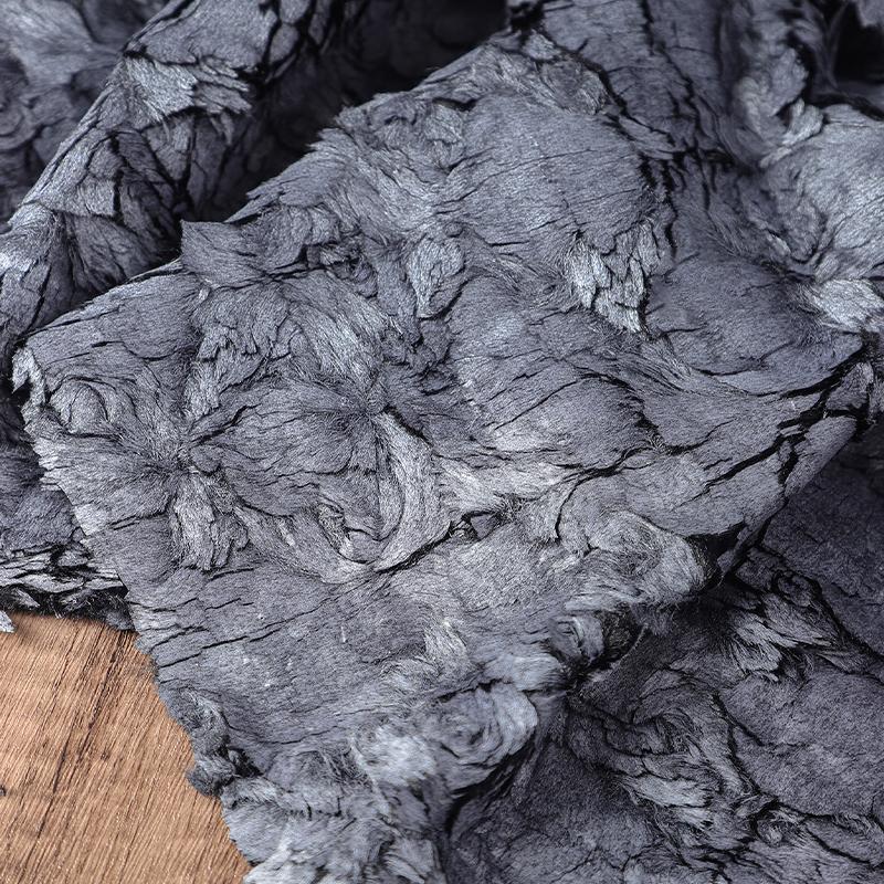 Metallic Crackle Bronzing Pelzstoff Bronzed Woolen Plüsch Designer Stoff Für Diy Nähen Kleid Mantel Schal Tasche Sofa Material