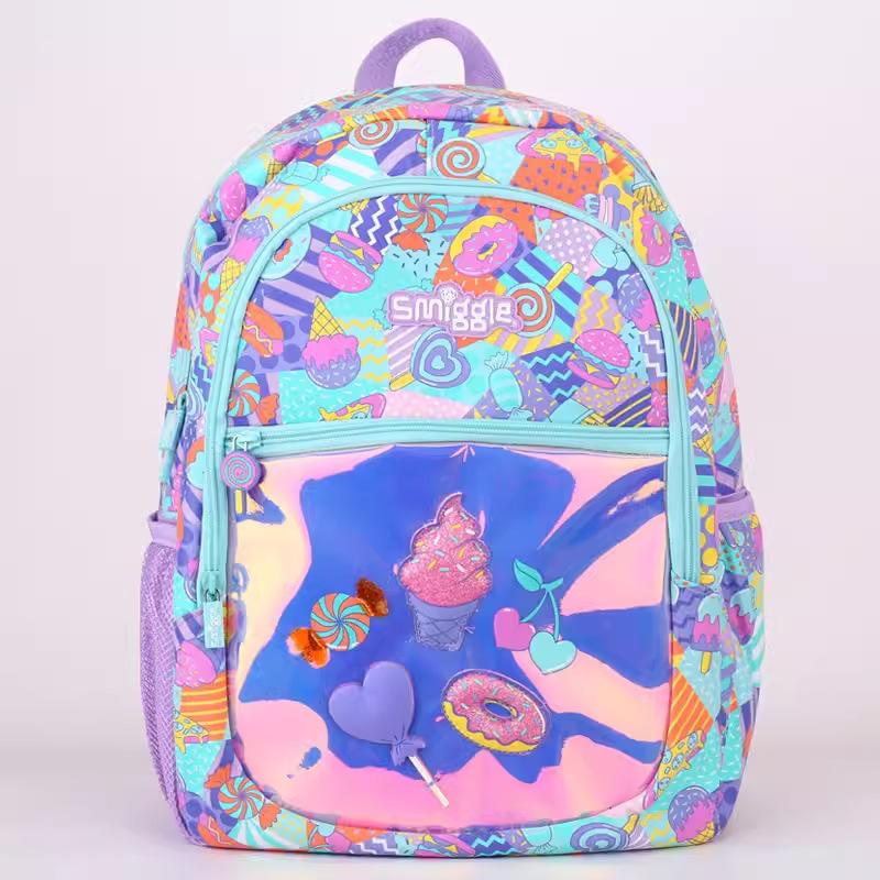 School Bag, Primary And Secondary School Students, Children'S Backpack, Outdoor Leisure Bag, Large Capacity Cartoon Backpack.