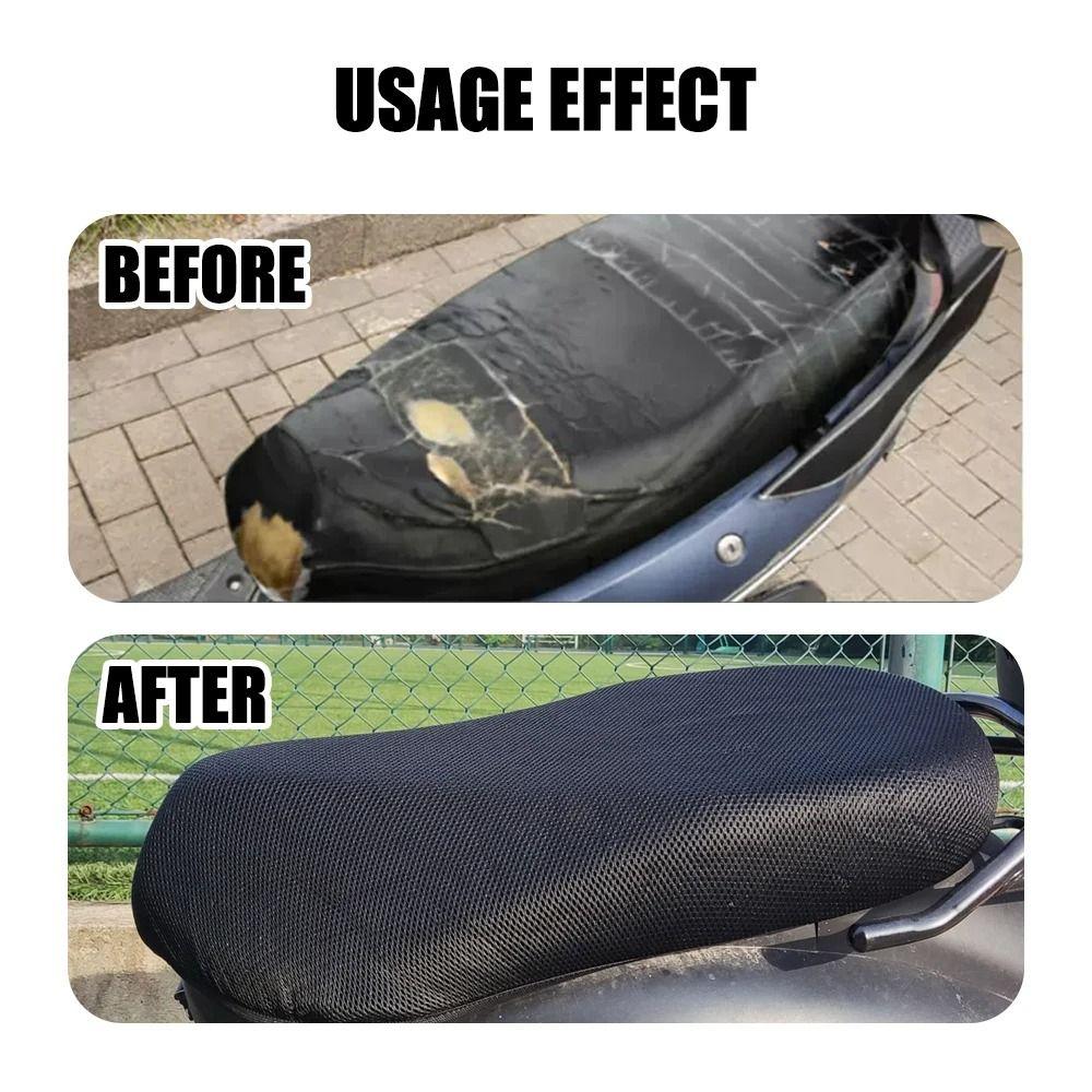 Air Mesh Scooter Seat Electric Black Cushion Practical Motorcycle Anti-skid Pad