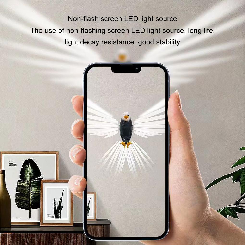 ABS American Eagle Night Light Durable And Wear-resistant Aplique Da Parete Bedroom Interior Light