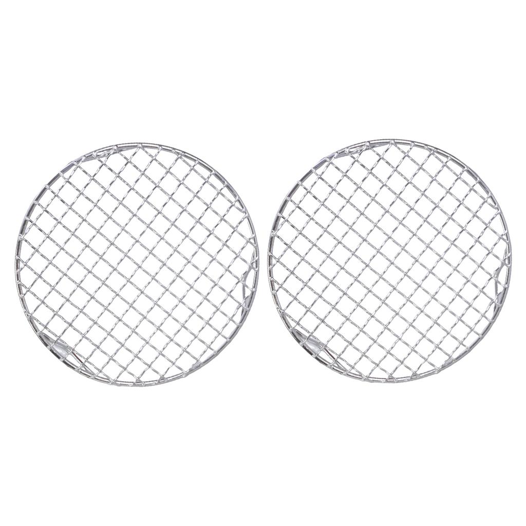 Stainless Steel Round Cooking Rack 15cm/18cm/19cm/20cm Nonstick Cooling Baking Rack for Baking Cookie Cakes and Bread