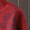 Maglione da Donna Invernale Ispessito Pullover Caldo Lavorato a Maglia Elasticizzato Manica Lunga Oversize Maglione Top