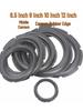 Rubber Edge Subwoofer & Mid-range Speaker: 6.5", 8", 10", 12" Edge Repair & Folding Ring