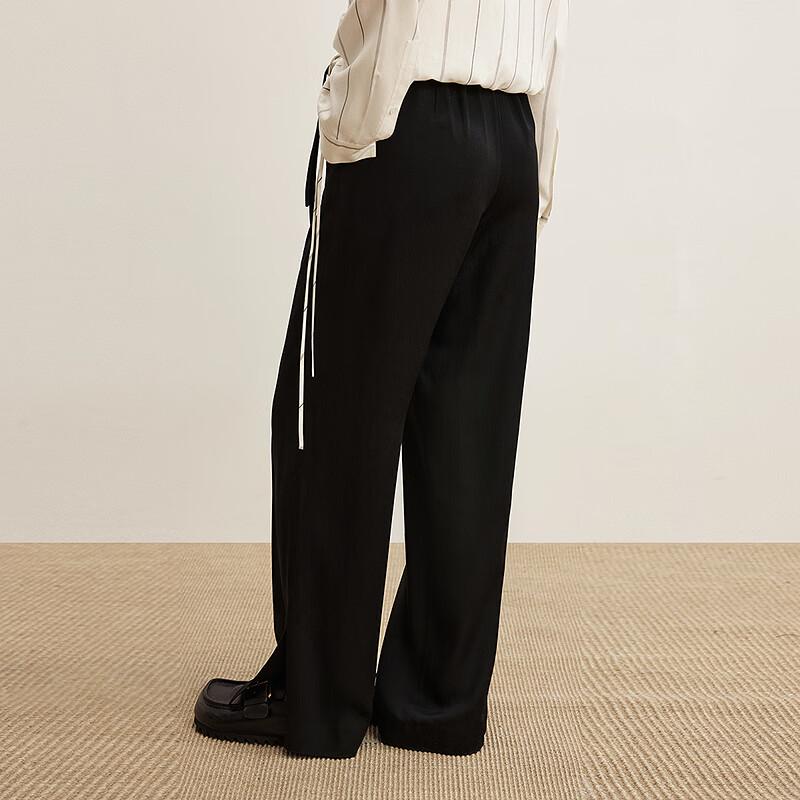 LESS 2025 Autumn Commuter Straight-Leg Casual Pants