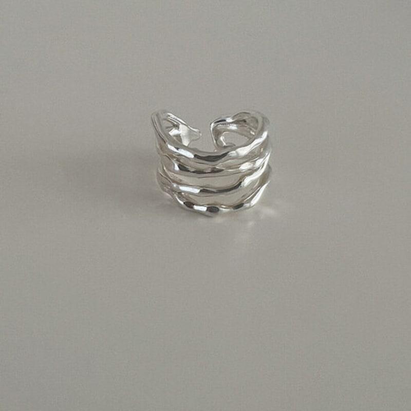 Mosxe [925silver]Whip Ring