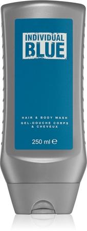 

Avon Individual Blue 2 in 1 scented shower gel TU прозрачный