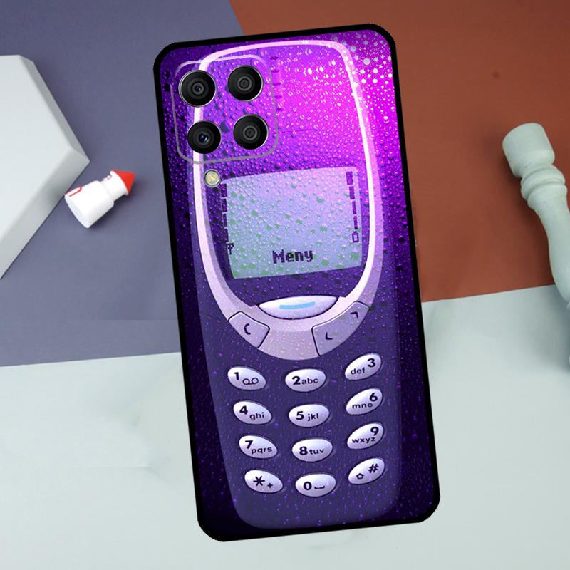 Retro Mobile Phone For Samsung Galaxy M15 M35 M55 M14 M34 M54 M13 M23 M33 M53 M31 M51 M20 M22 M52 M16 M06 Case