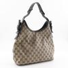 GUCCI Semi-Shoulder Shoulder Bag 1669 Brown GG canvas Women Used