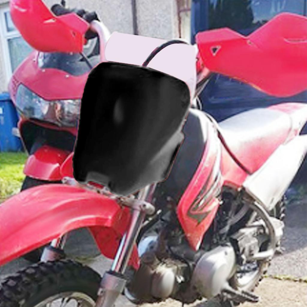 Motorcycle Front Number Plate Rugged High Performance Plastic Number Plate for CRF70