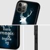 Schwarze Hülle für iPhone 14 11 13 Pro Max 12 Mini XR 7 8 Plus SE 2020 XS 6 6S + Coque Weiche Handytasche Cover Deer Art Poster
