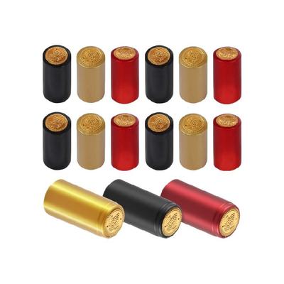 Cápsulas Termorretráctiles de 3 Colores Para Botellas de Vino Paquete de 150 Sellos Duraderos de PVC Fácil Aplicación Con Pistolas de Aire Caliente O Agua Hirviendo