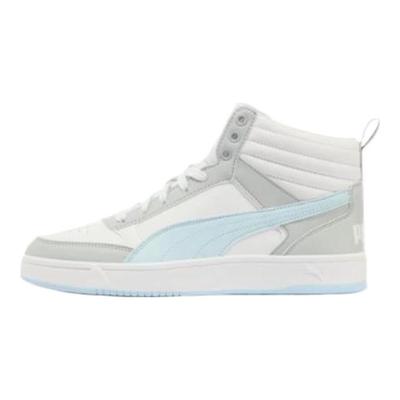 Dribble Round Toe Comfortable Low Top Sneakers Unisex Sneakers Blue Gray 400980-02