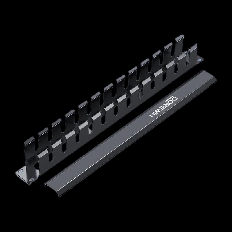 

DOREWIN 24-Port 12-Slot Network Cabinet Cable Management Panel