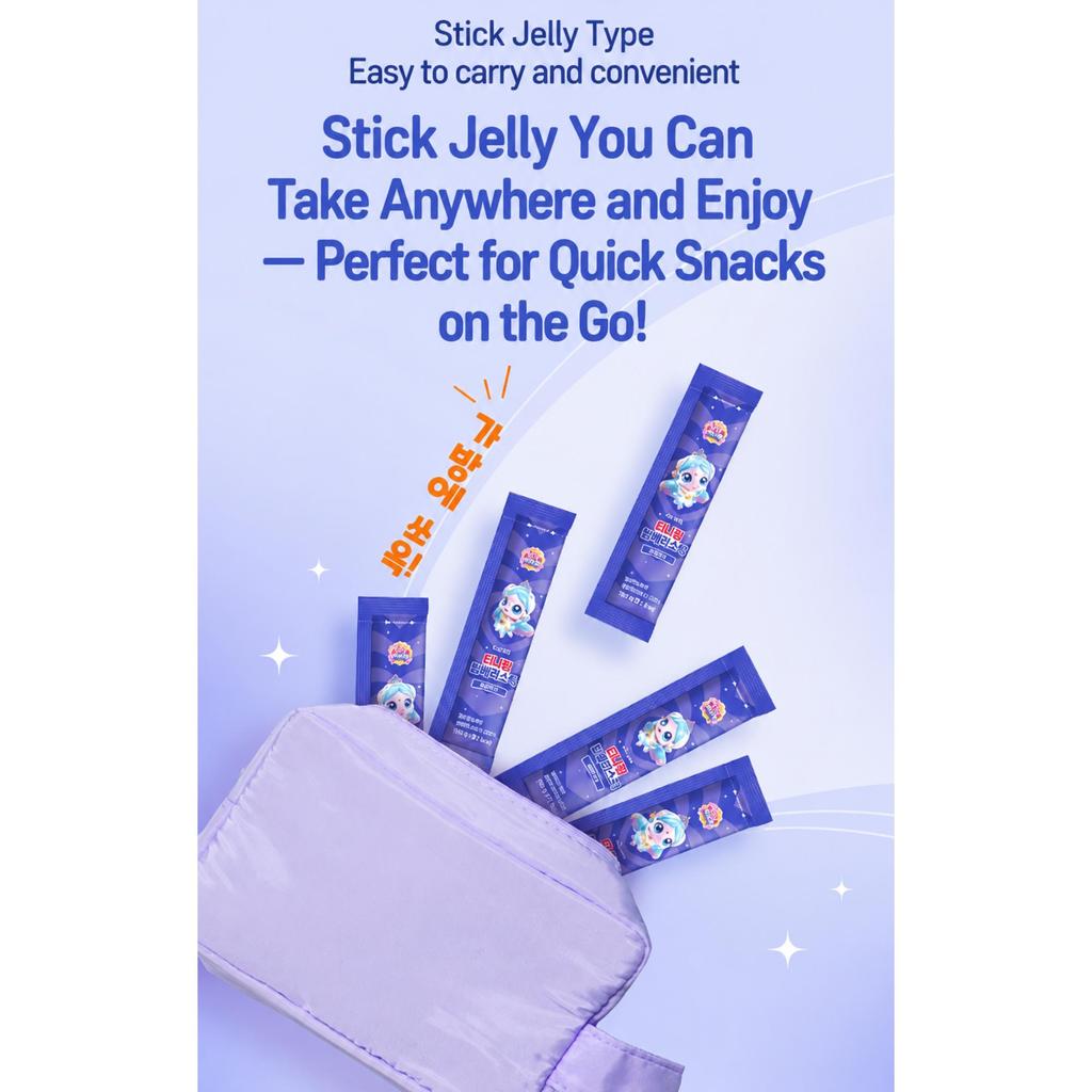 LACFIDO Teenieping Kids Bilberry Stick 12 packets  X 3BOX SET 36-day supply Supplement in sweet Bilberry flavor