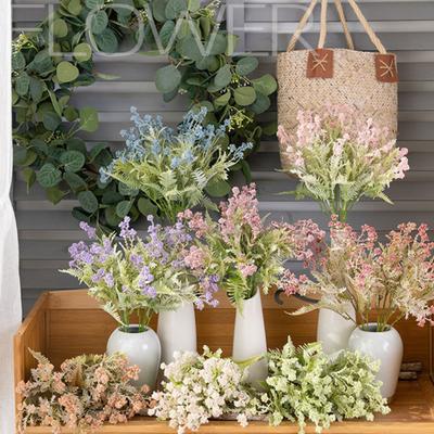 Mākslīgie ziedi Reālistiski mazapkopes dekoratīvi elementi Stila pret izbalēšanu viltots augs stilīgam mājas dekoram Pieaugušo seksa apģērbam