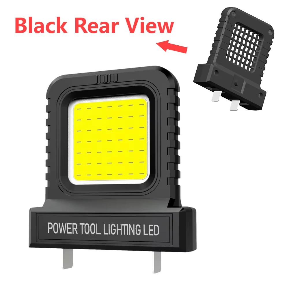 1/2PCS LED Work Light for Makita for Milwaukee for Dewalt for Bosch for Dayi Lomvum Zhipu 20-21V Li-ion Battery(No Included)
