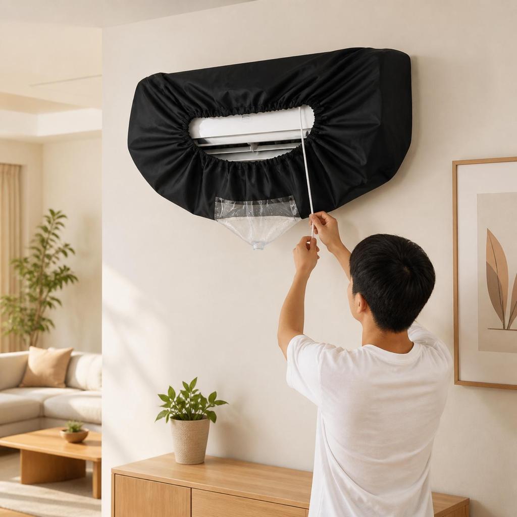 Cleaning Cover Dust Protection for HVAC Maintenance Workers