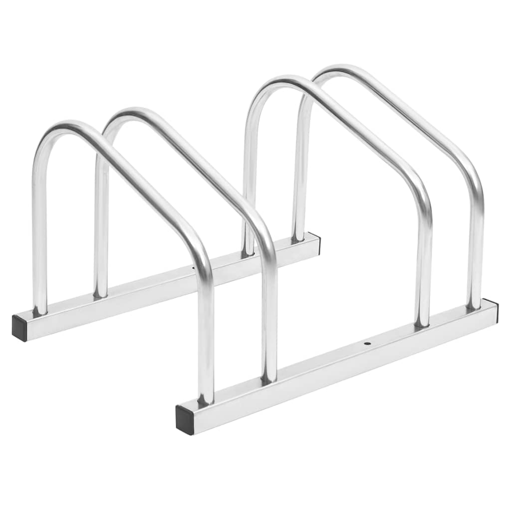 2 Bike Stand Galvanized Steel