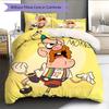 Uncle Grandpa  Pattern Bedding Quilt Set  Home Decoration  Gift (1 * Duvet Cover + 2 * Pillowcase  Without Core)