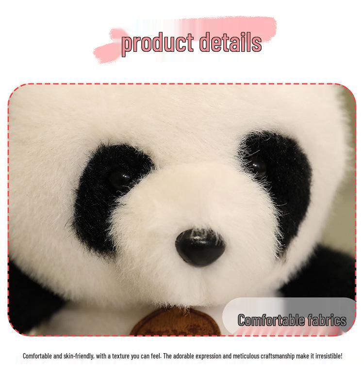 Xiang Dundun Happy Land Raccoon Plush Doll - Cute Trendy Desktop Companion