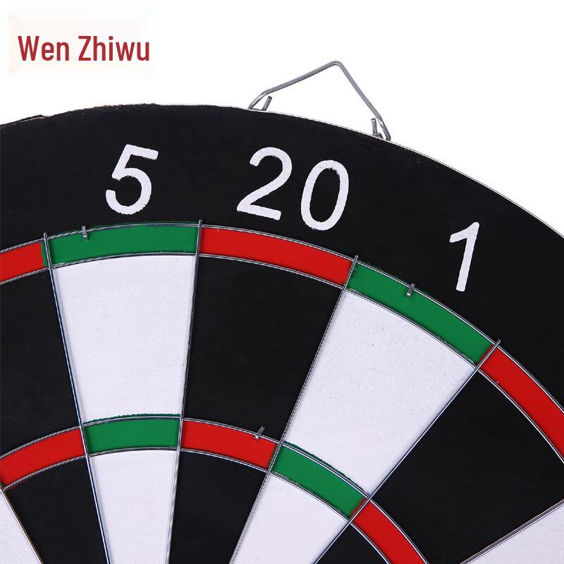 Beflocktes Dartscheibenset mit Darts