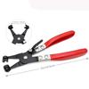 3PC Car Hose Clips Bundle Clamp Throat Tube Clamp Car Plumbing Clamp Hoop Clamp Pliers Car Maintenance Tools