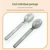 Thickened Disposable Plastic Cutlery Set: Individually Packaged for Meals, Steak, and Dessert