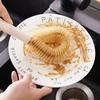 Multifunctional Kitchen Pot Brush Wooden Handle Pan Cleaning Brush Nonstick Pan Cleaner Dishwash Brush Kitchen Tools