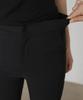 Jikeulib Secret Banding High-Waisted Spandex Black Slacks