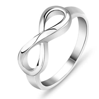 1PC Fashionable and Minimalist Eight Character Ring Jewelry Accessories