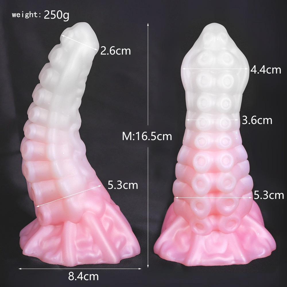 Handmade Liquid Silicone Dildo Anal Plug Unisex Adult Sex Toys