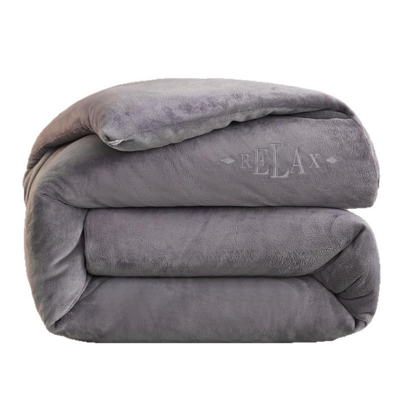 Thickened Winter Quilt: Flannel Coral Fleece & Cotton Blend for Warmth