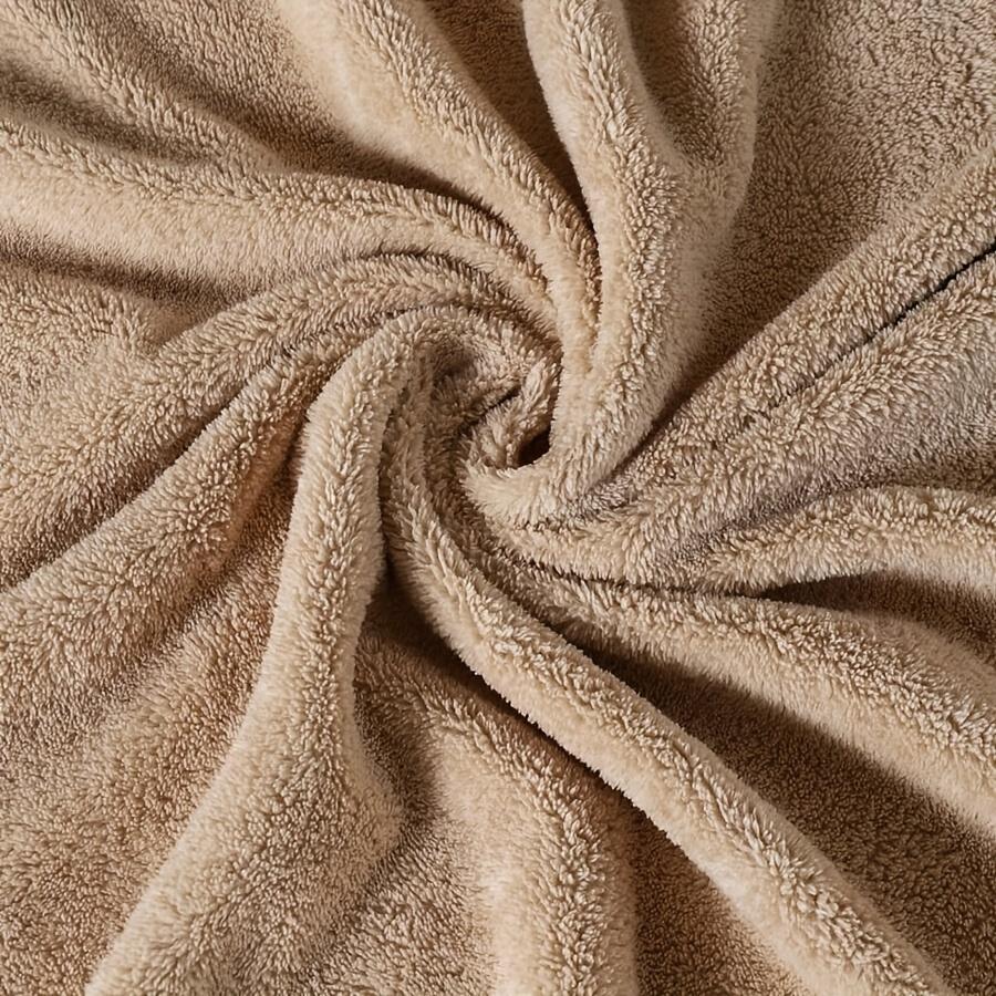 1pc Kids Cartoon Hooded Bath Towels, Multi-Functional Coral Fleece Hooded Beach Towels