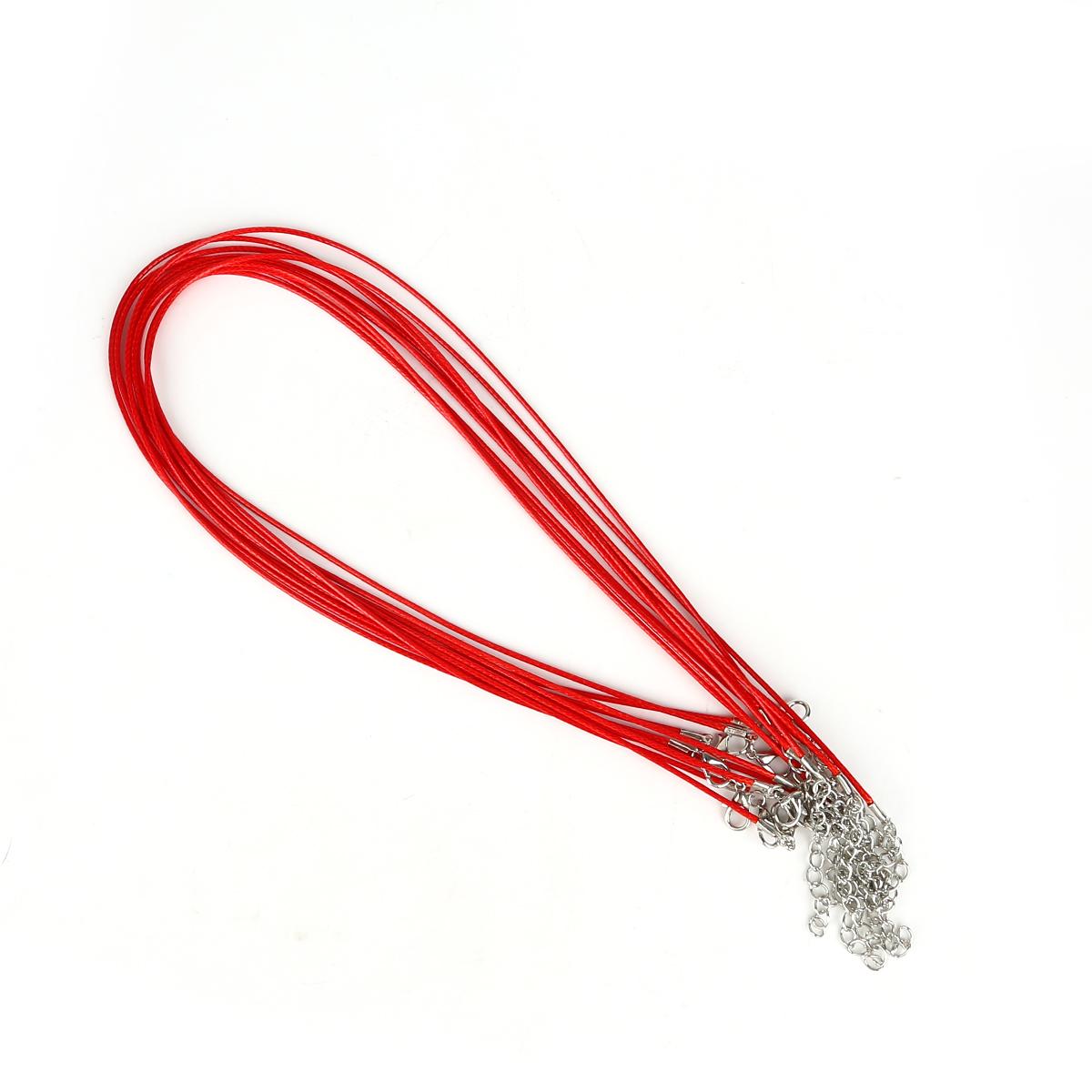 

Кожаный шнур из искусственной кожи, веревка-омар для ожерелья и подвески «сделай сам», подвески ручной работы, фурнитура 1.5mm x 45cm 5pcs красный