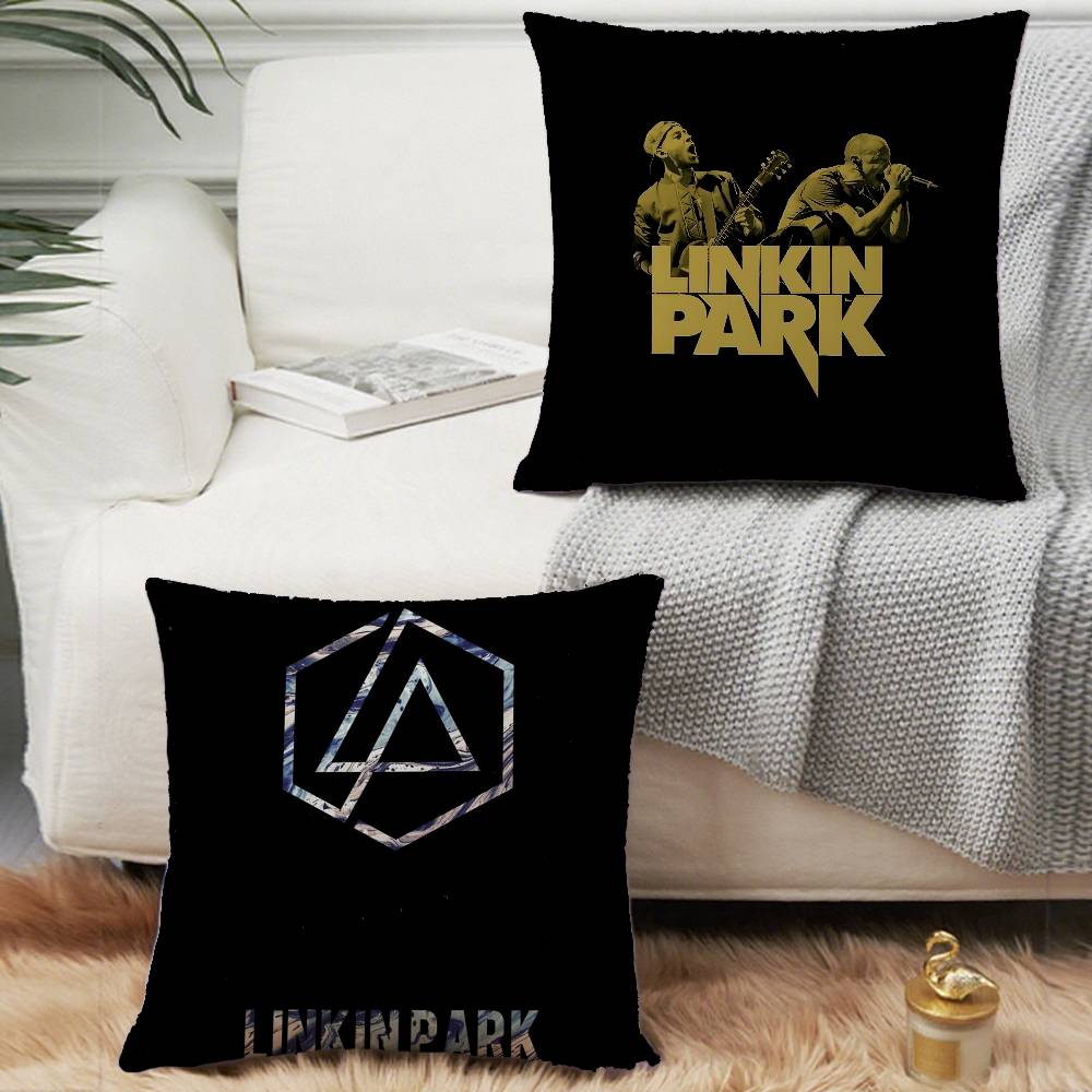HOT-Band L-Linkin From Zero P-Park Pillow Case Home Decor Throw For Sofa Bed Car Room Decor Gift Idea