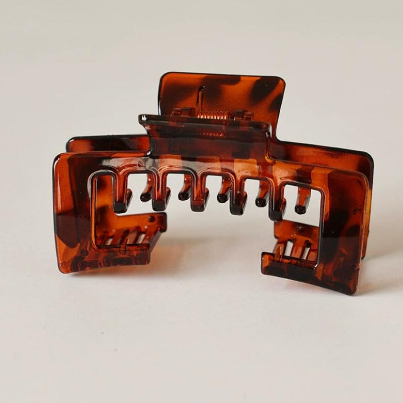 Matte Square Large Hair Claw Clips Strong Hold Non Slip Big Hair Clamps For Thick Hair Women Girls Fashion Hair Accessories