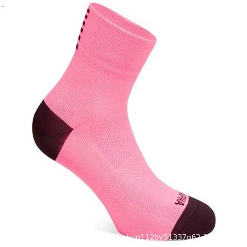 

Компрессионные носки унисекс Rapha для велоспорта и других видов спорта для бега, альпинизма и езды на велосипеде One Size розовый