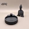 Schreibtisch Räuchergefäß Meditation Buddha Räucherstäbchenhalter, 3D-gedruckt mit Wellenhalter Aschenbecher, Ornament für Yogaraum Home Office Ständer