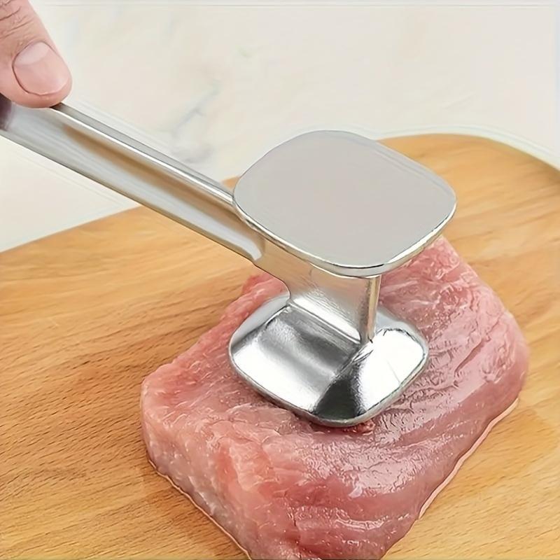 Aluminum Tenderizing Hammers, Round Hammers for Restaurant/supermarket Tenderizing, Uncharged Manual Food Service Equipment