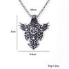 Halsband Herrar Nordisk Viking Kompass Symbol Hänge