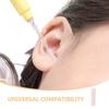 12Pcs Ear Spoon Wax Remover Replacement Covers Soft Flexible Silicone Ear Cleaning Sleeves Easy to Clean Universal Earwax