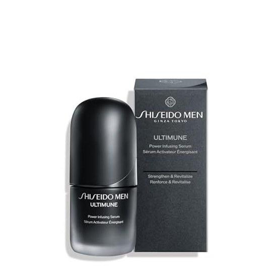 Shiseido Men Serum Mens Ultimune Power Rising 30mL Main Product Skin High-Performance Anti-Aging Care Citrus Bamboo Green Fragrance