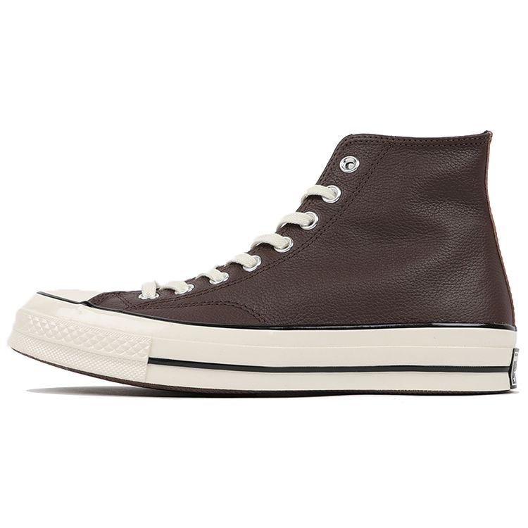 

Кроссовки унисекс Converse Chuck 70 Leather High Colorblock - Dark Root Brown Egret 169582C