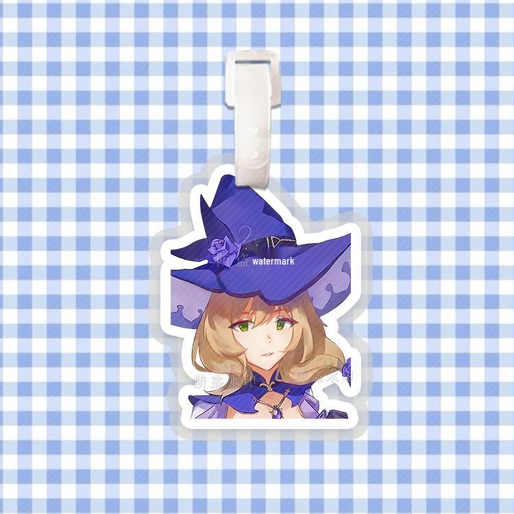 Lisa Luggage Tag & Backpack Charm - Genshin Impact Douyin Style