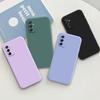 Etui do Samsung M52 A52 Do Samsung Galaxy M52 5G Coque Miękki Silikon Odporne na Wstrząsy Pokrowiec Galaxy A52 5G Kwadratowe Etui na Telefon Fundas